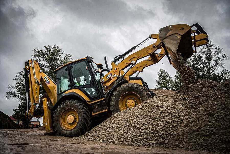 Usługi koparko-ładowarką, niwelacje terenu, korytowanie, wykopy