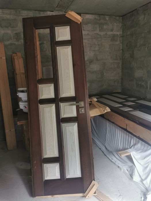 Двері комбіновані дуб+ясень