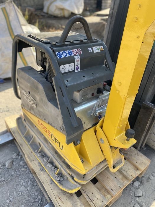 Виброплита Wacker Neuson DPU6555H 499кг 2019г вибротрамбовка трамбовка