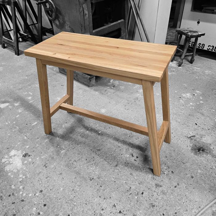 Konsola stolik drewno dąb