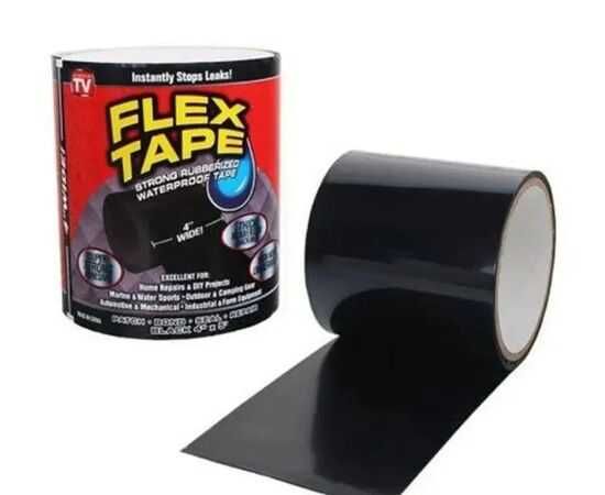 Водостойкая изоляционная лента Flex Tape Water Pro, черная