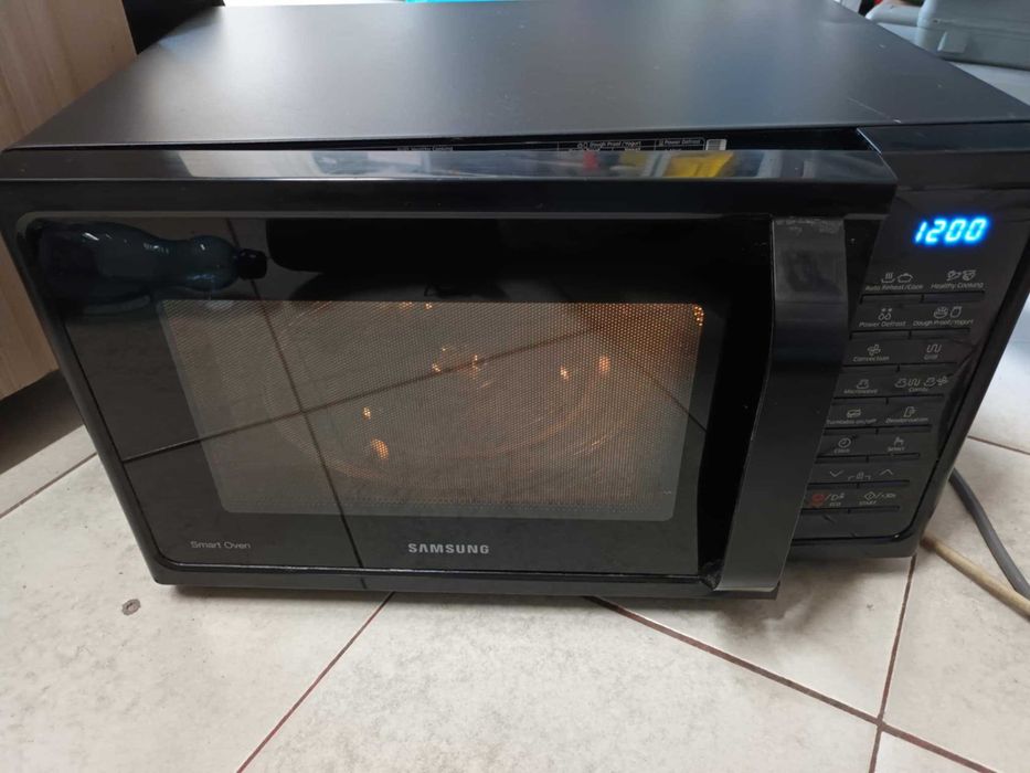 Duża Mikrofala SAMSUNG 28L MC28H5015AK | Grill | Termoobieg | Łódź