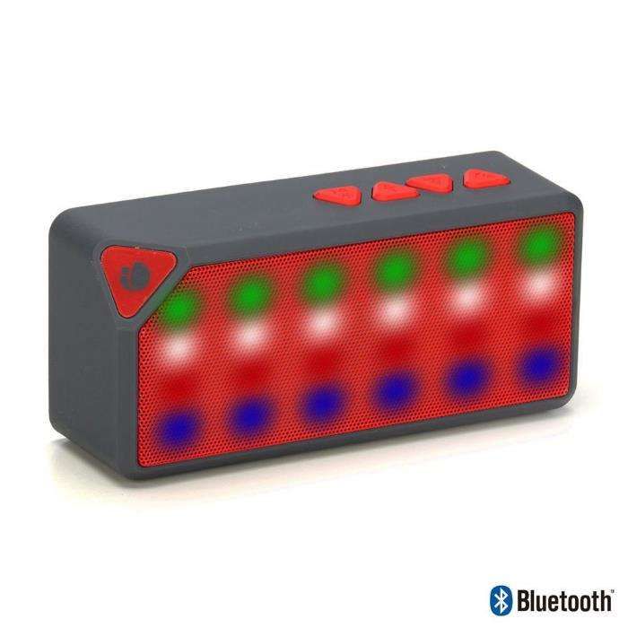 NOVO! NGS Coluna/Rádio Bluetooth Flash Led USB-AUX-SDCARD
