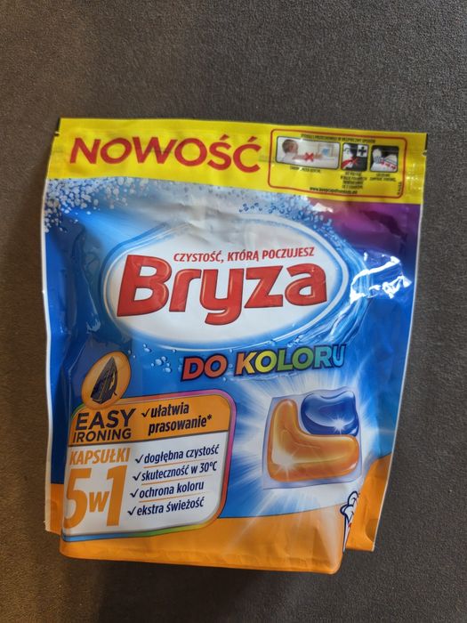 Zestaw kapsułek do prania: Vizir Platinum + Bryza 5w1 (60 szt.)