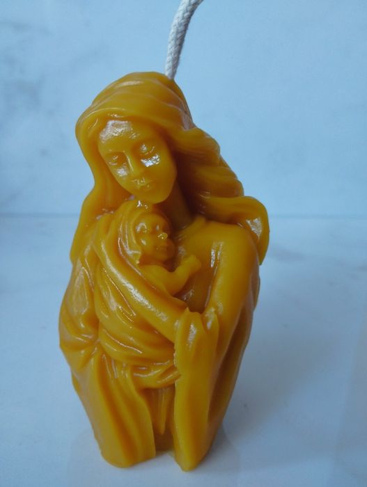 Свічки з бджолиного воску, ручної роботи