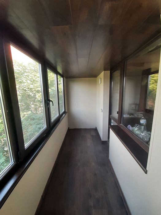 Балкон под ключ, ремонт балкона, Расширение, Внутренняя отделка! Скидк