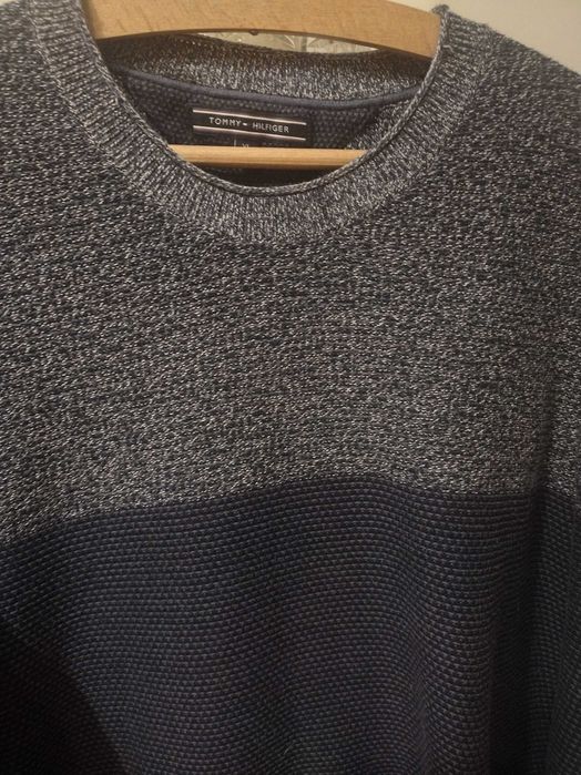 Sweter męski klasyczny Tommy Hilfiger rozm.XL