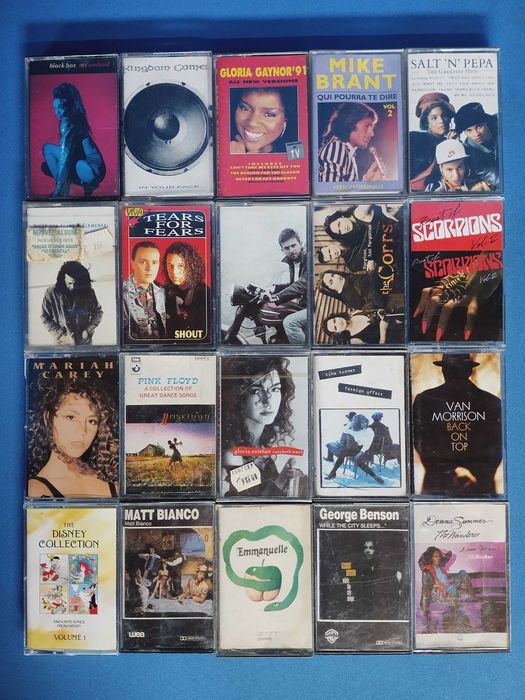 cassetes audio originais (anúncio nº5 )