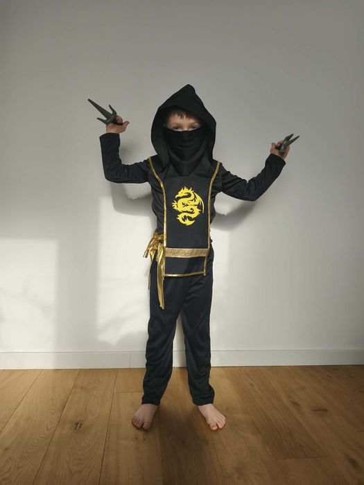 Nowy strój kostium Samuraj Ninjago Ninja (Rozm.122/128)