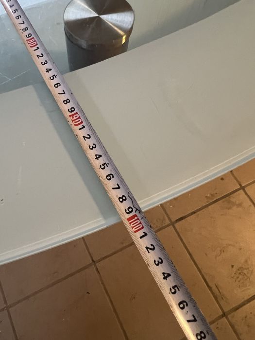 Стіл скляний обідній