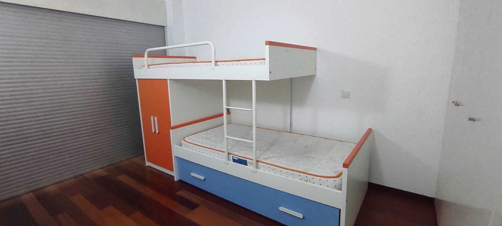 Beliche Comboio três camas