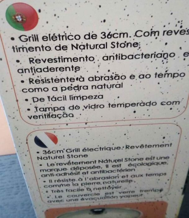 Grelhador em pedra com tampa