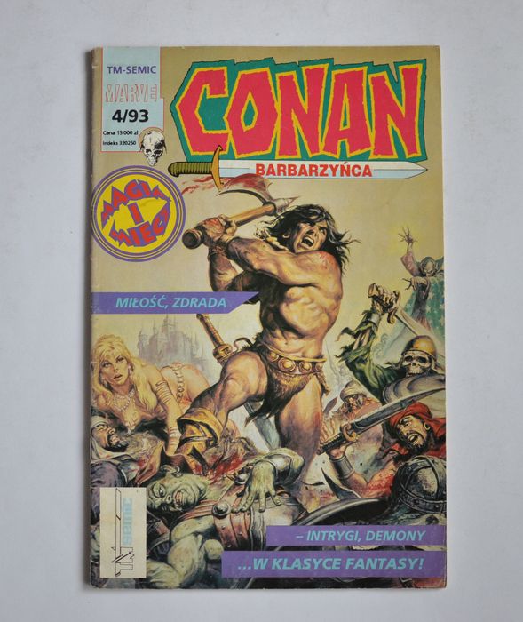 Conan barbarzyńca 4/93 tm semic