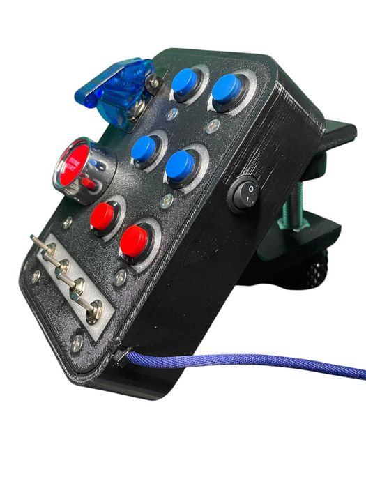 Button Box USB PC start/stop dźwignia guziki panel ETS2 ATS symulator
