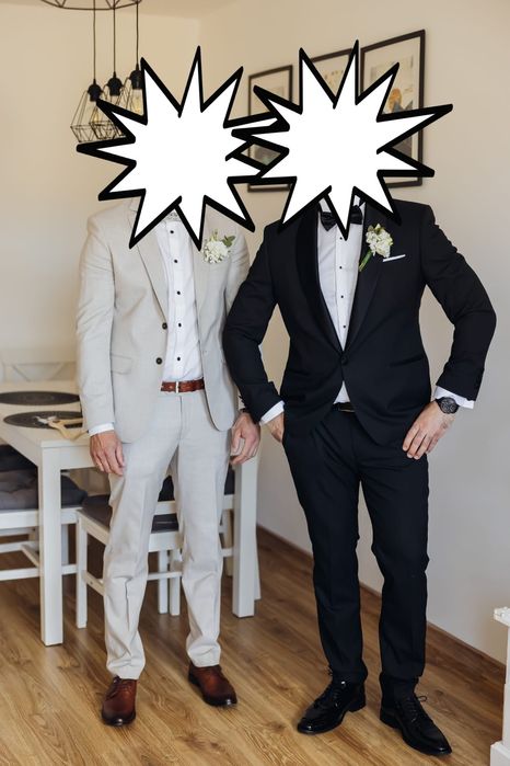 Garnitur ślubny-Smoking