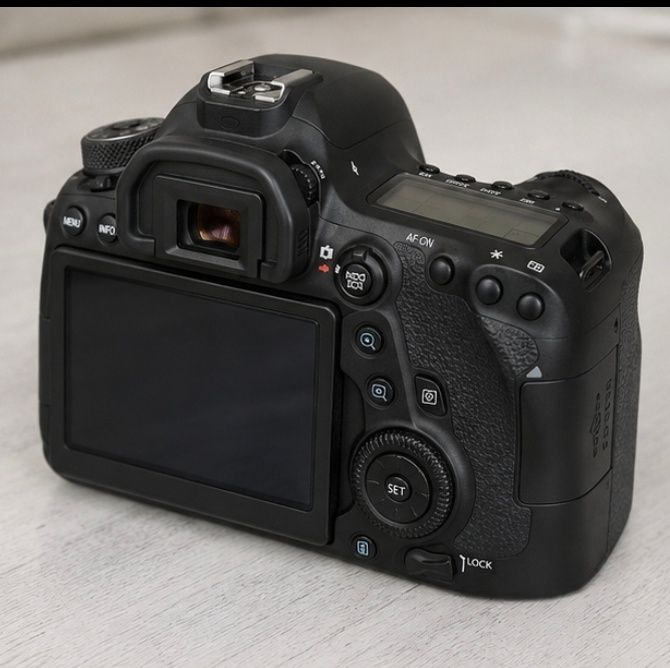 Canon 6d Mark 2 poucos clicks