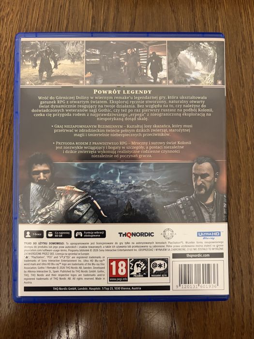Gothic Remake PS5 PL