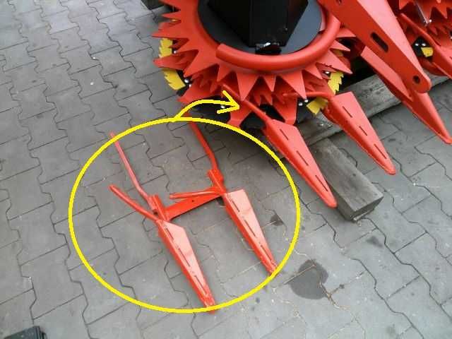 Kompletny dziób rozdzielacz łanu do Kemper 345 360 375 plus części heder