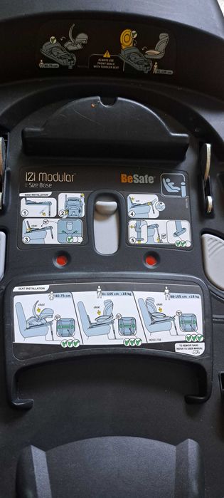 Conjunto BeSafe iZi Go Modular i-Size + Base ISOFIX