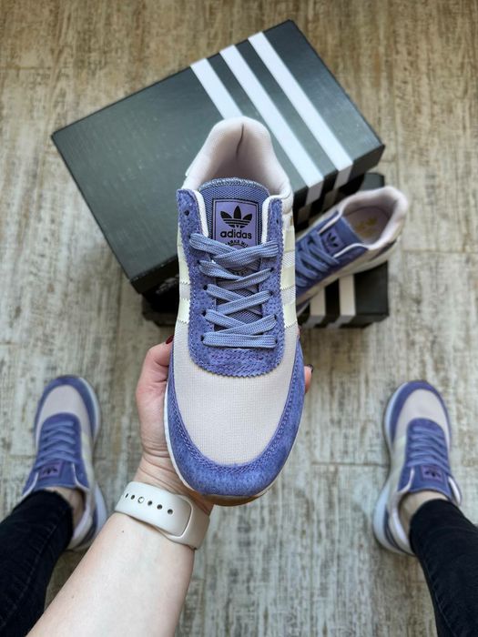 Кросівки Жіночі Adidas Iniki Beige Violet / Жіночі Кросівки / Adidas / Адідас