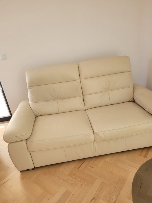 Komplet wypoczynkowy skora