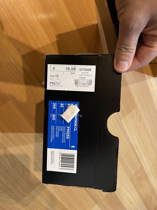 Sapatilhas Adidas Advantage pretas