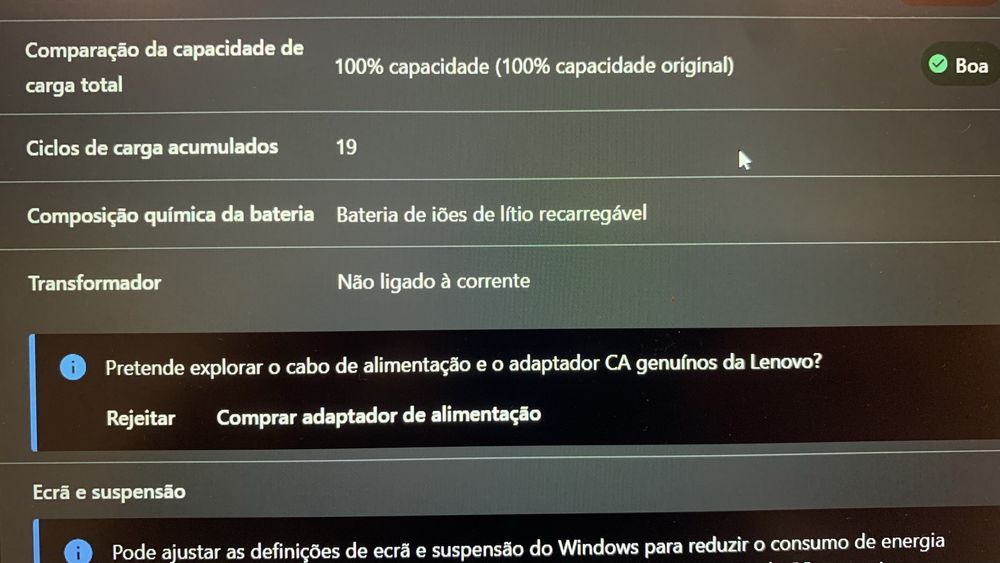Portatil Lenovo, 1Tb , 32GB, novo