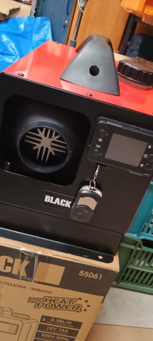 Дизельний обігрівач BLACK 6 кВт — модель 55066