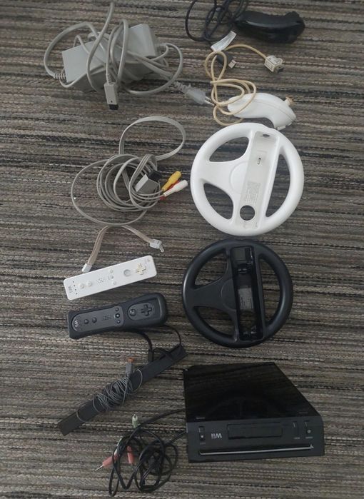 Consola wii e comandos