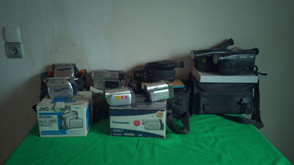 8 шт | Старые видеокамеры