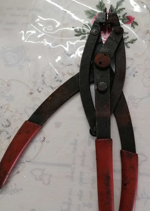 Alicate de freios, muito antigo, por 10€