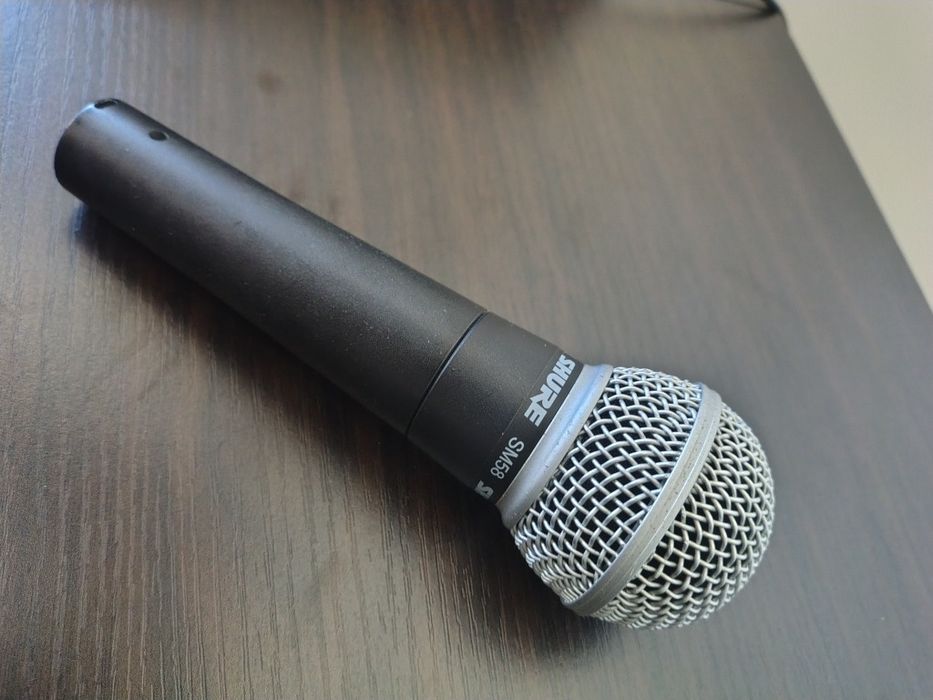 3x Shure SM58-LC – Microfone Dinâmico Cardioide Original + Bolsa