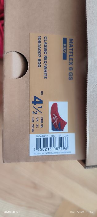 Buty chłopięce Asics 6 GS Matflex 35