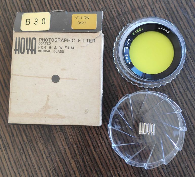 Filtro HOYA Yellow (K2) B 30mm