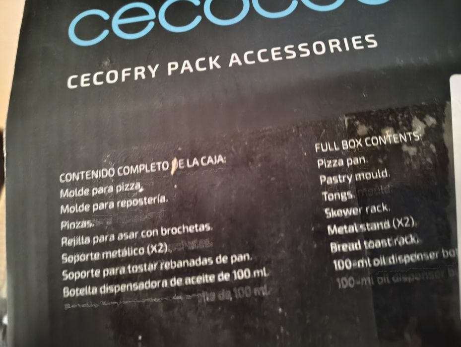 Kit de acessórios CEcotec Cecofry