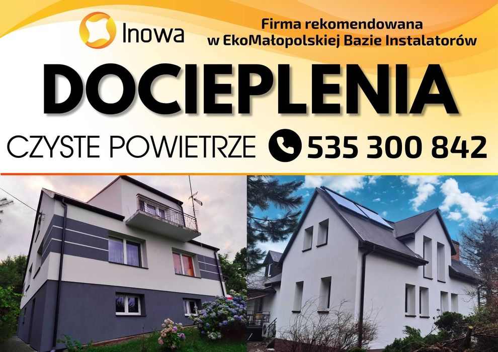 Ocieplenie domu | Styropian, Wełna | Darmowa wycena | Czyste Powietrze