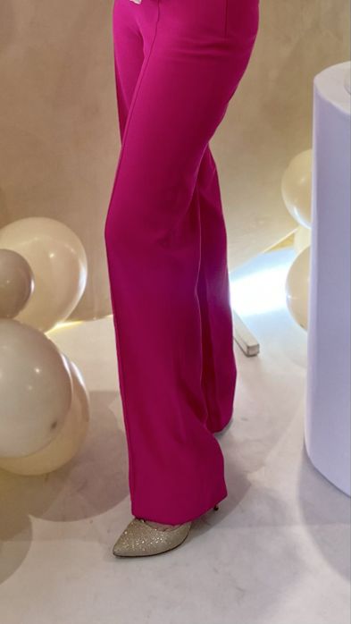 Брюки Zara малинового відтінку