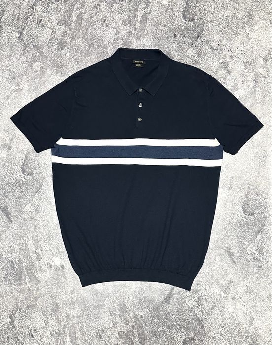 Лляне поло Massimo Dutti, оригінал, XL