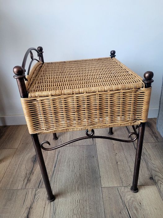 Szafka wiklinowa/stolik nocny/stolik boczny