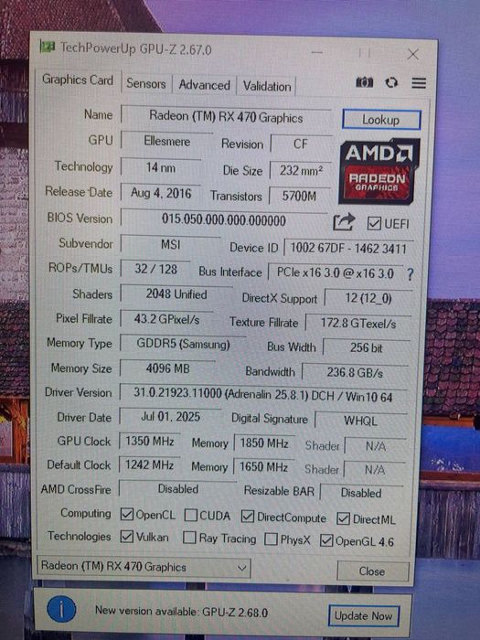 Компютер ігровий i5 6500 rx 470
