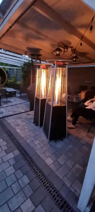 Parasol Grzewczy Wynajem wypożyczenie ogrzewacz ogrzewaczy piramida ogniowe na prąd gazowy tarasowy grzejnik Rybnik Ogrzewacz podczerwieni do 8 sztuk