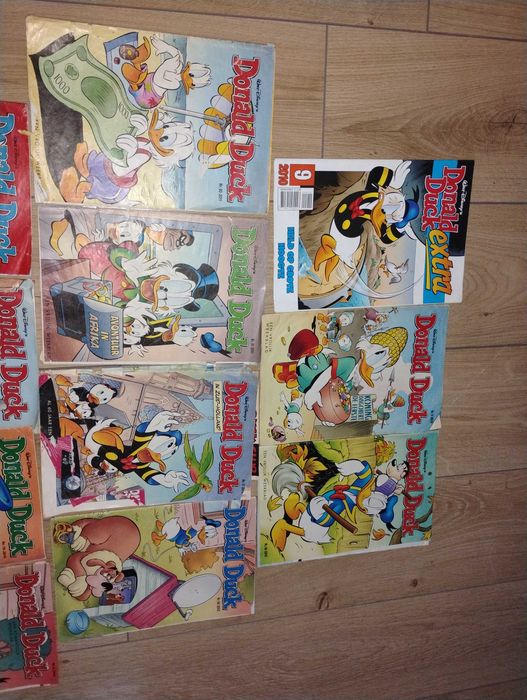 kaczor donald komiks po roku 2000 wersja na Benelux 38 sztuk