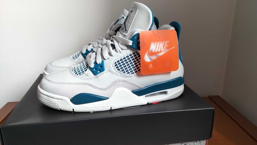 Ténis Nike Air Jordan 4 Retro Military Blue n° 38.5