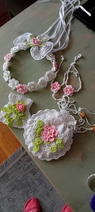 Sprzedam  dekoracje na komunię