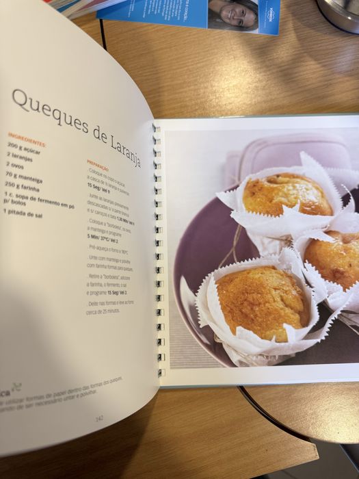 Livro receitas Bimby Massas e Doces