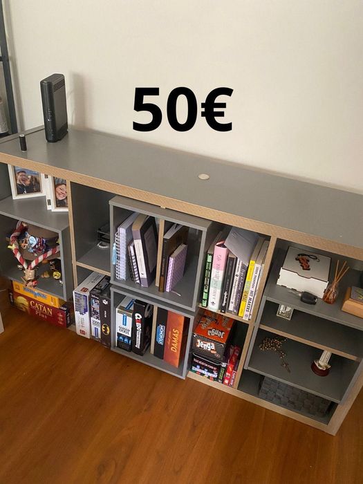 Estante cinza para venda