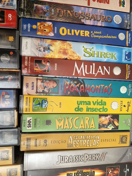 31 Cassetes VHS lote