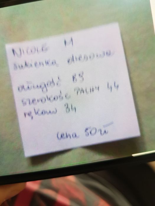 Dresowa kremowa sukienka r m l