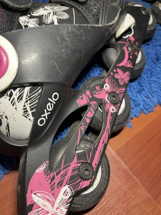 Patins em linha, oxelo, ajustáveis