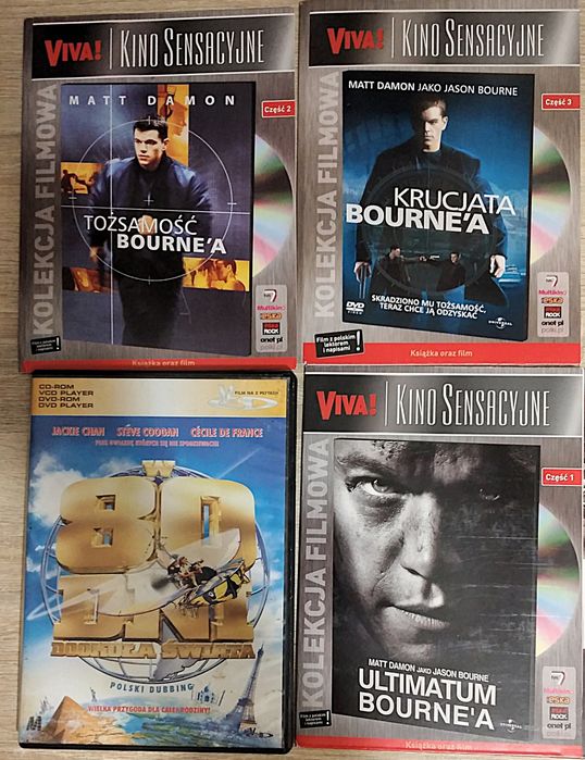 Filmy CD płyty 19 sztuk